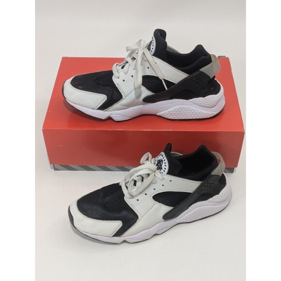 Nike Men\'s Air Huarache Black/White 10.5 US main image 7